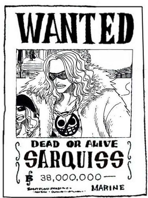 Otaku Gallery  / . / Anime e Manga / One Piece / Wanted / Wanted BeN / Sarquiss.jpg